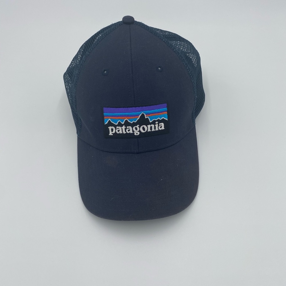 Navy Blue Patagonia Trucker Hat